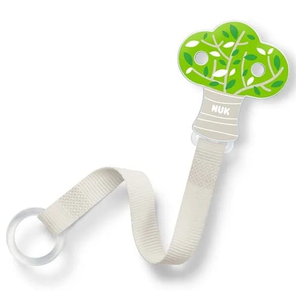 NUK ATTACHE SUCETTE RUBAN DUO VERT