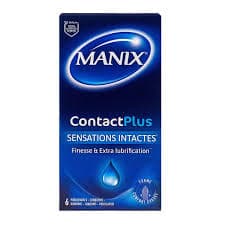 MANIX CONTACT PLUS PRESERVATIFS BT/6