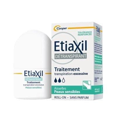 ETIAXIL Déodorant Détranspirant ROLL-ON Aisselles Peaux sensibles