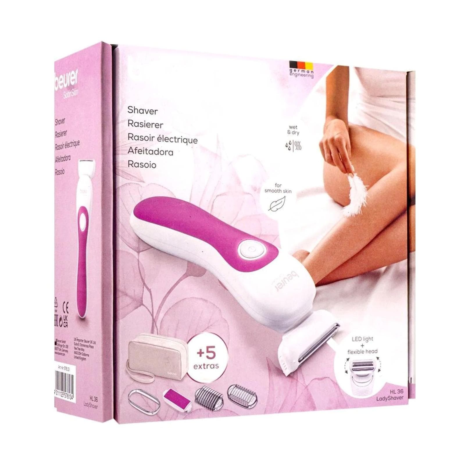BEURER HL 36 Rasoir Electrique Femme