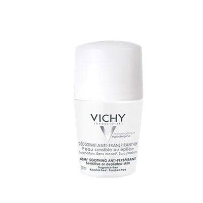 VICHY Déodorant Anti-transpirant 48 H Peau sensible ou épilée