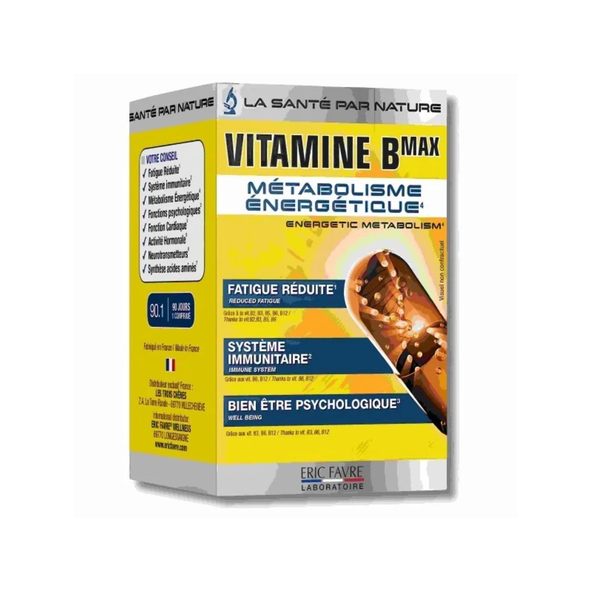 ERIC FAVRE Vitamine B Max 30 Comprimés