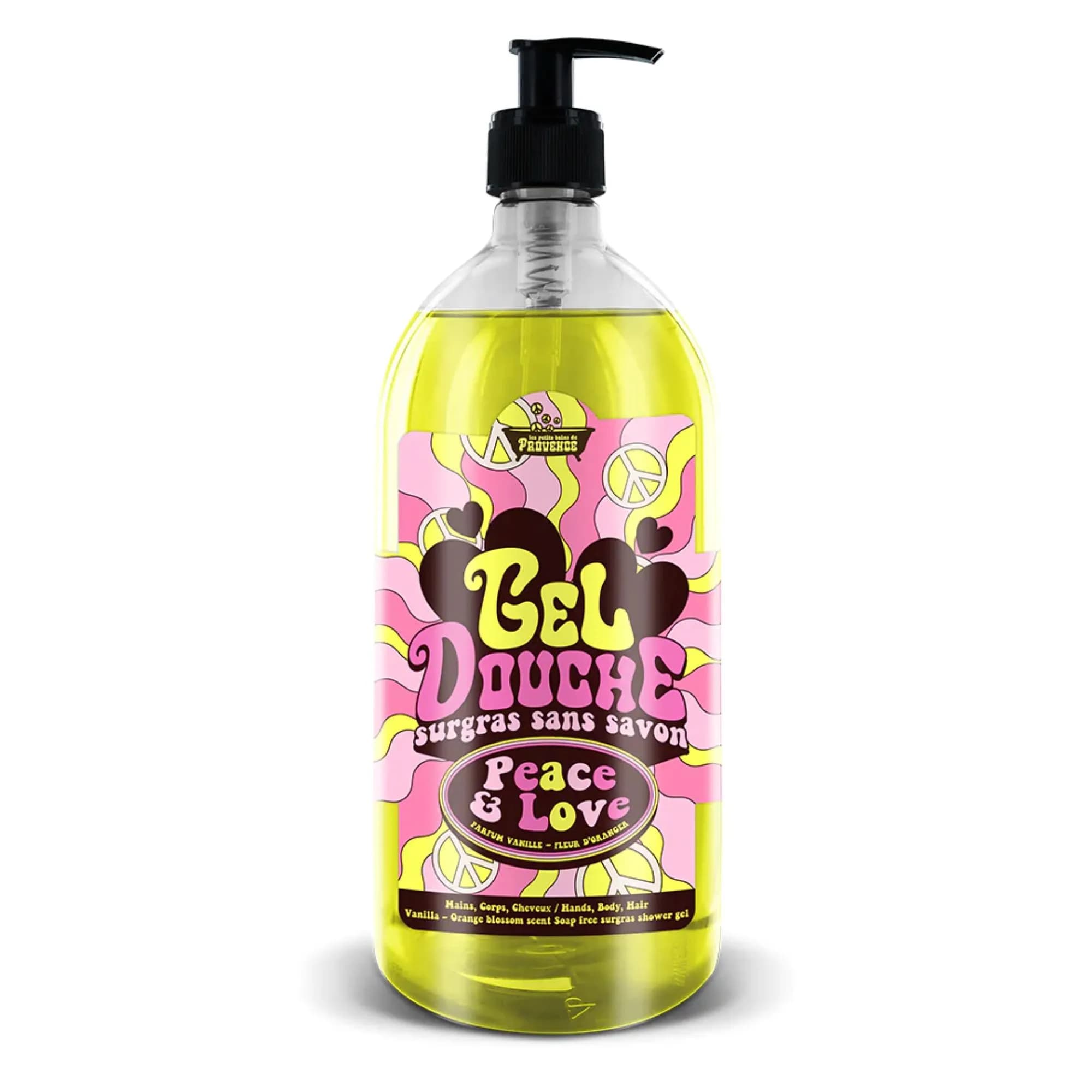 Les Petits Bains Peace & Love Gel Douche 1 L
