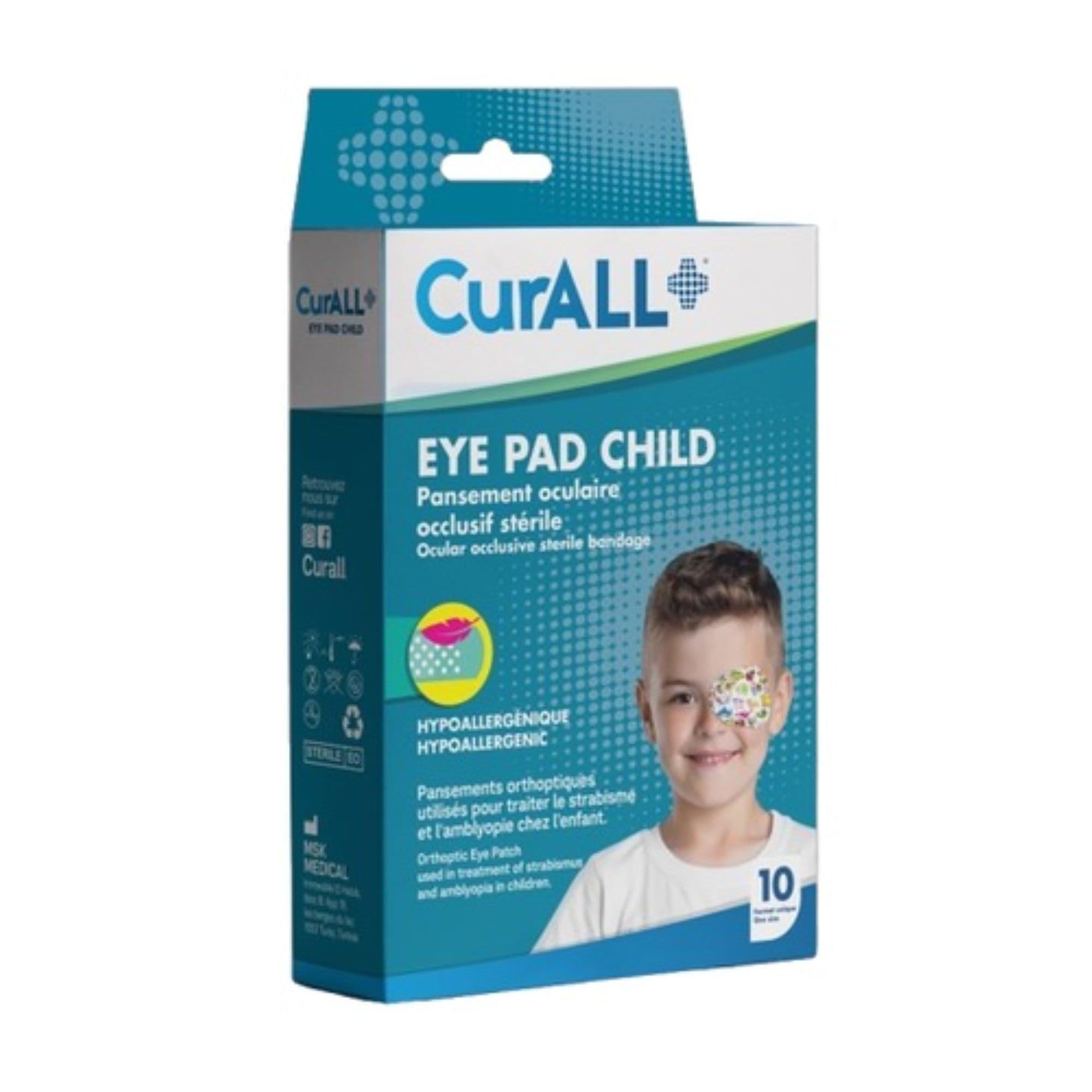 CURALL Eye Pad Child Pansement Oculaire