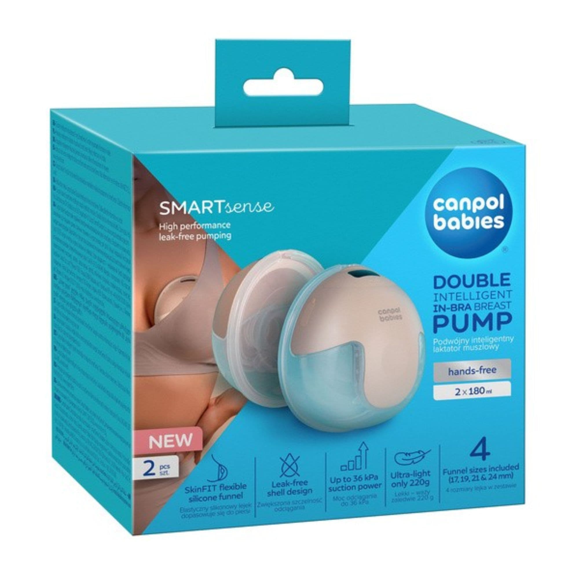 CANPOL BABIES Smartsense Tire Lait Double Intelligent