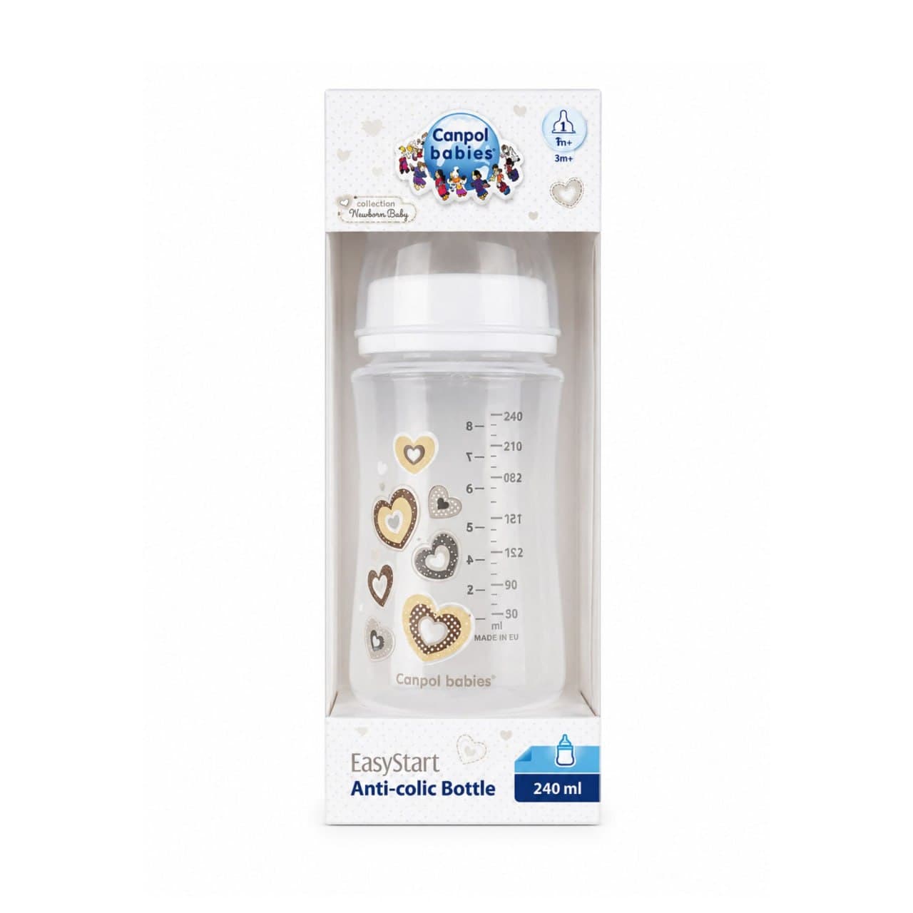 CANPOL BABIES EasyStart Biberon Anti Colique 240 ml