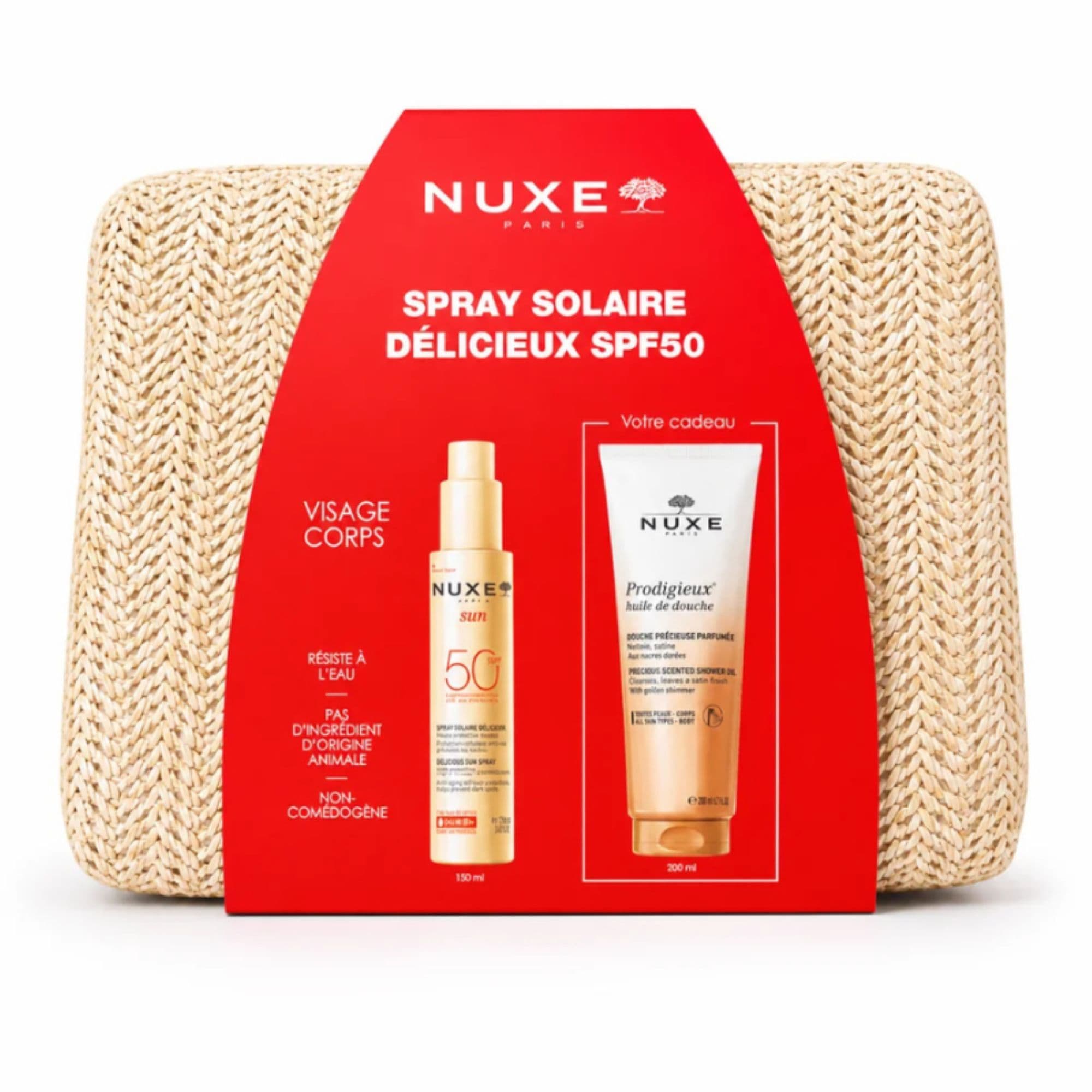 NUXE Trousse Spray Solaire Délicieux SPF 50