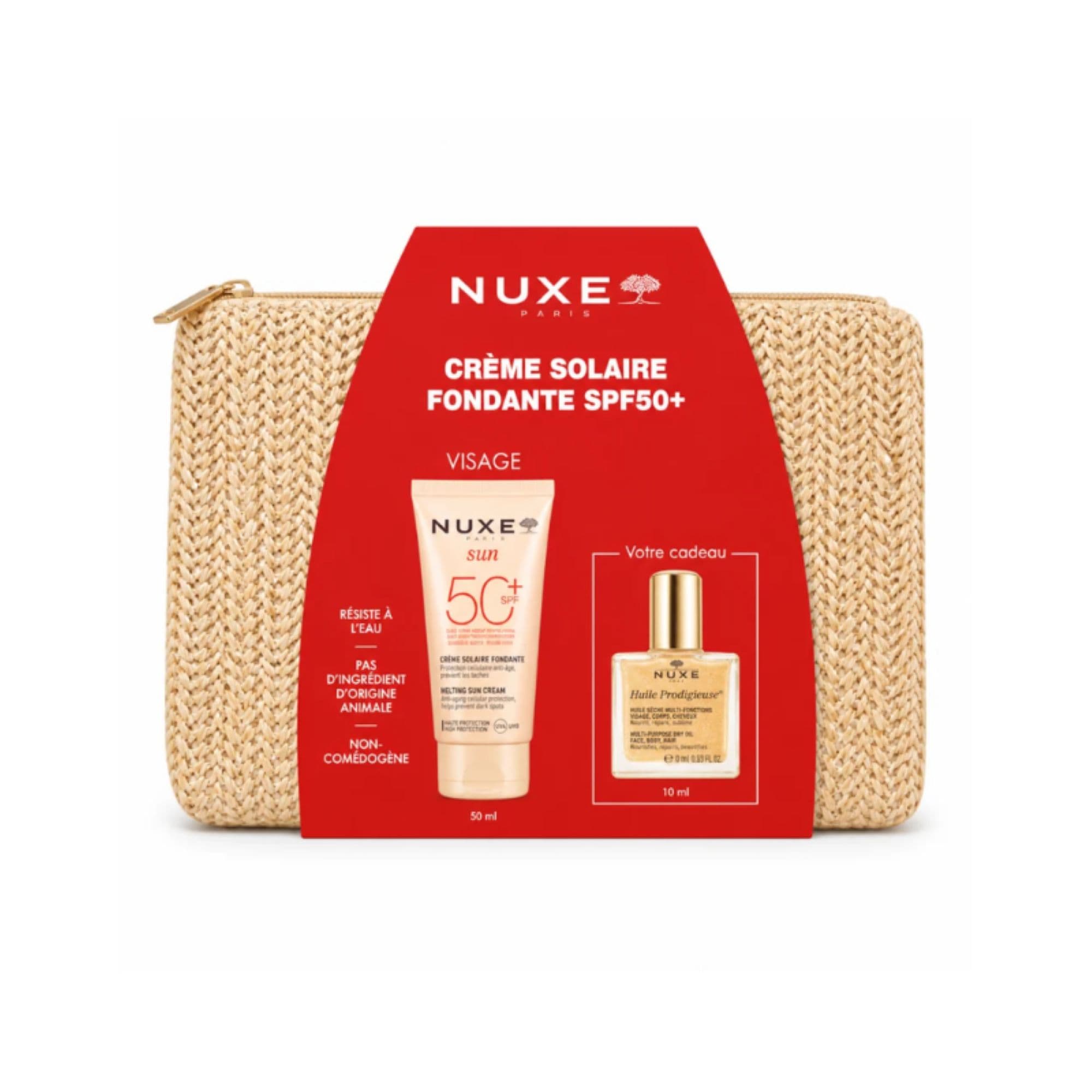 NUXE Crème Solaire Fondante SPF 50+ Trousse