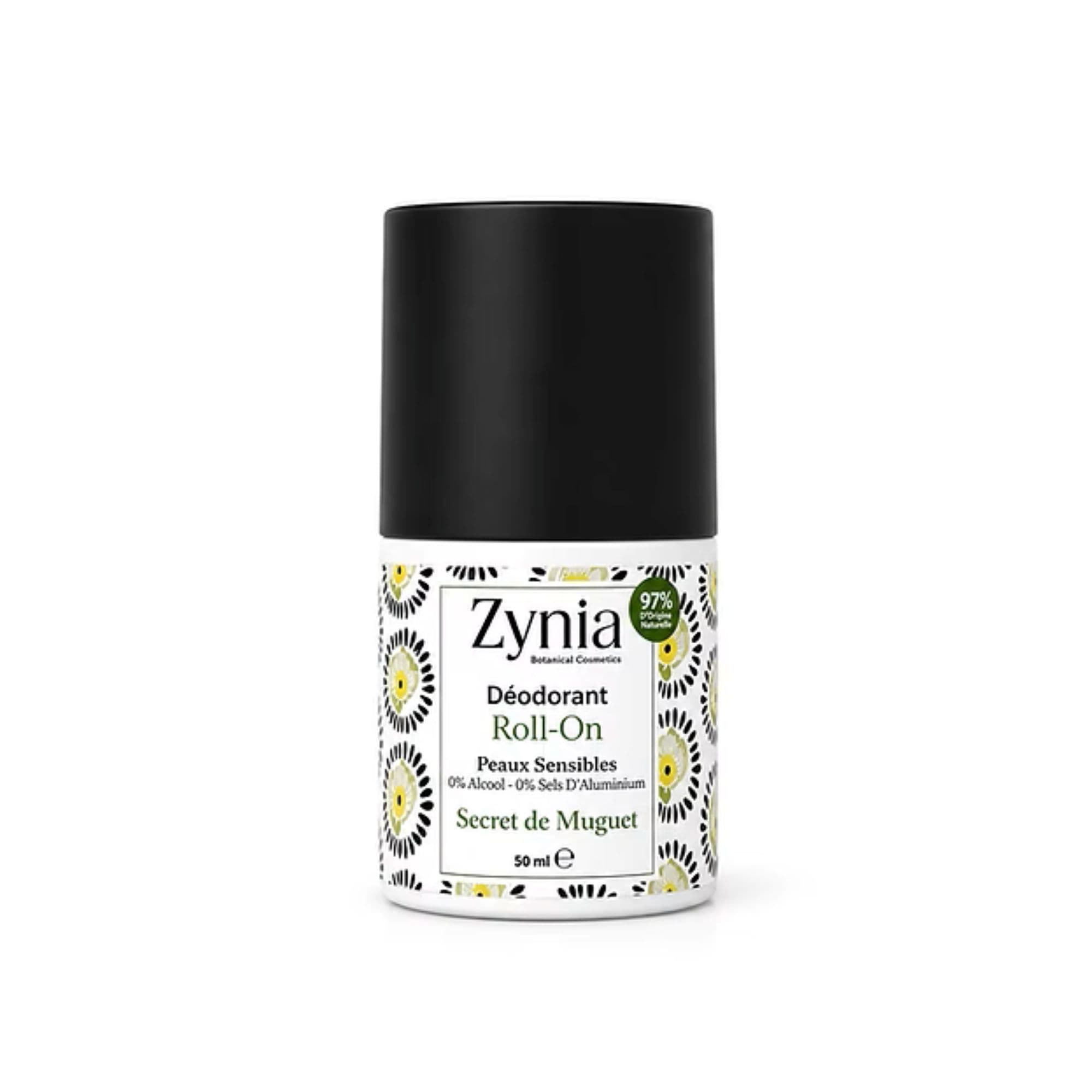 ZYNIA Déodorant Roll On Peaux sensibles