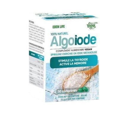 EDEN LIFE Algoiode 30 Comprimés