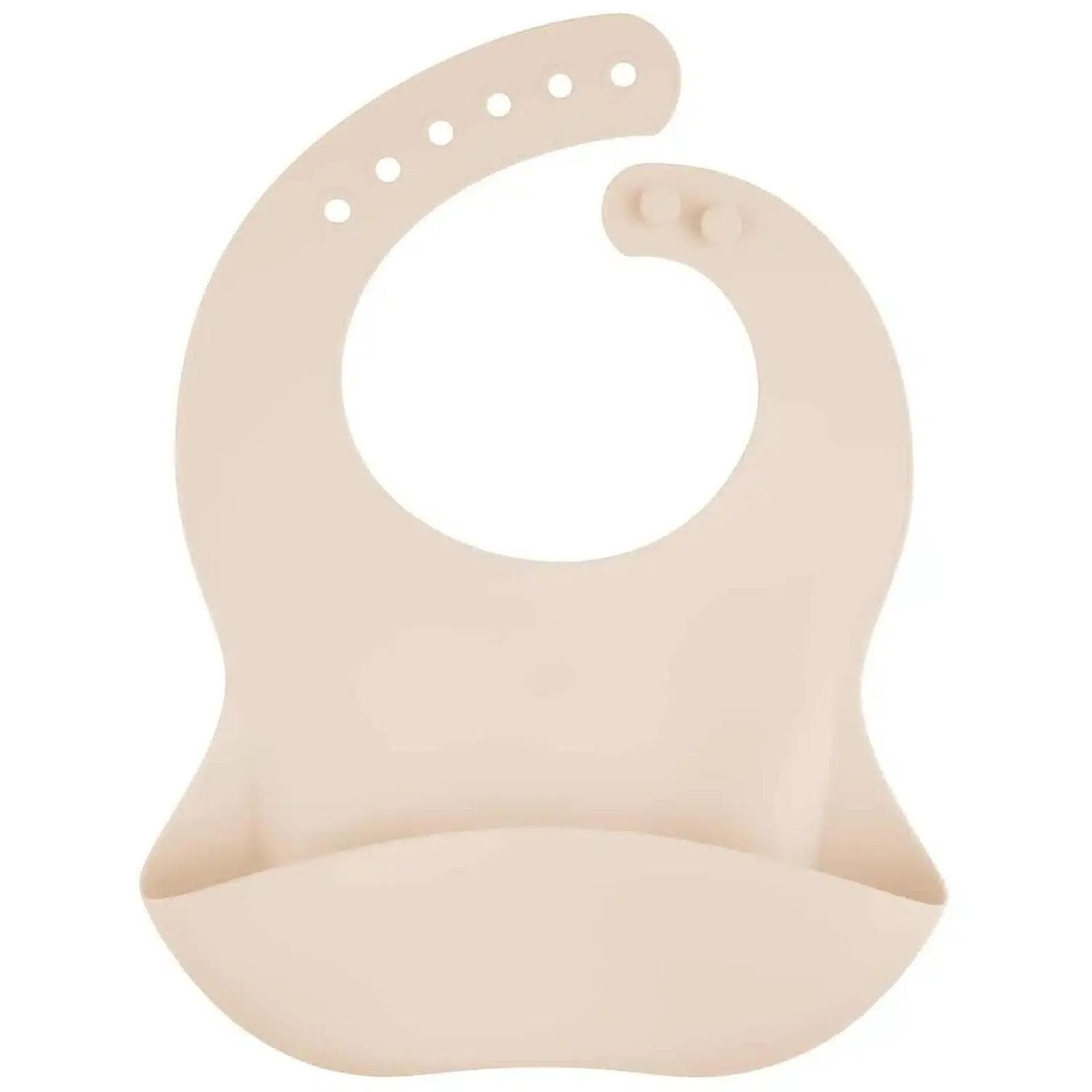 CANPOL BABIES Bavoir Silicone Crème 4 m+