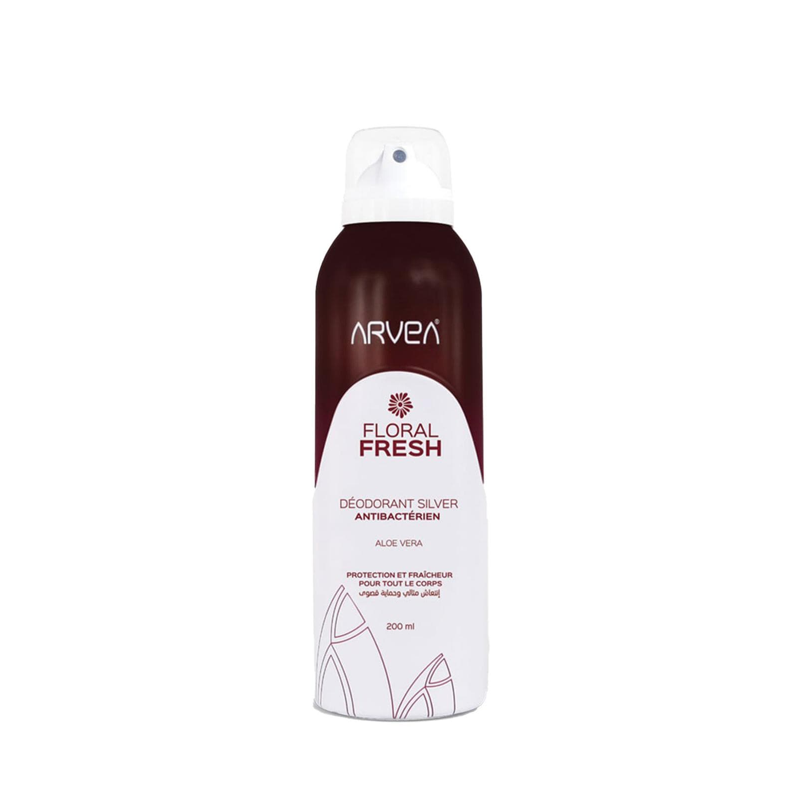 ARVEA Floral Fresh Déodorant Silver