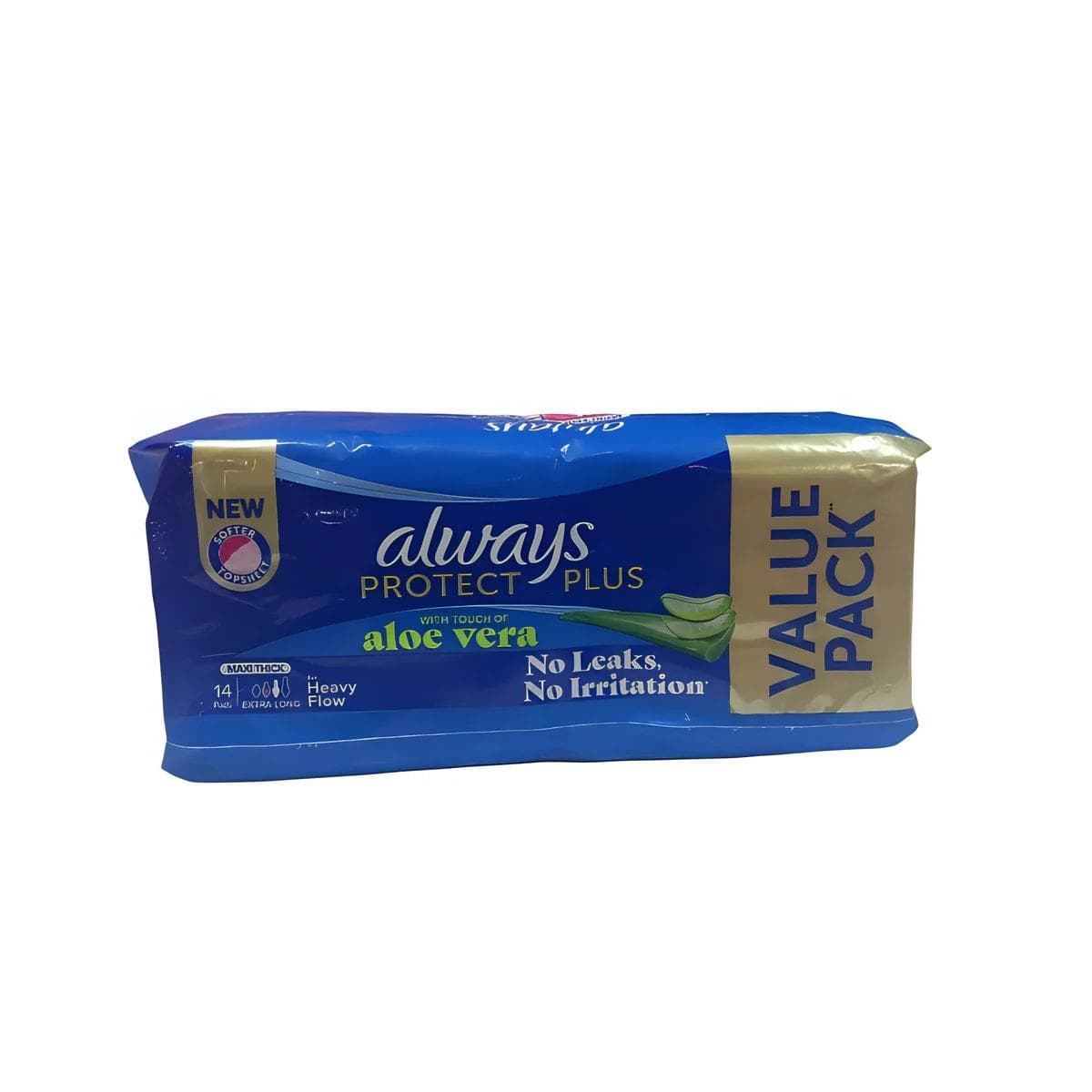 ALWAYS Protect Plus Aloe Vera MAXI Thick Long