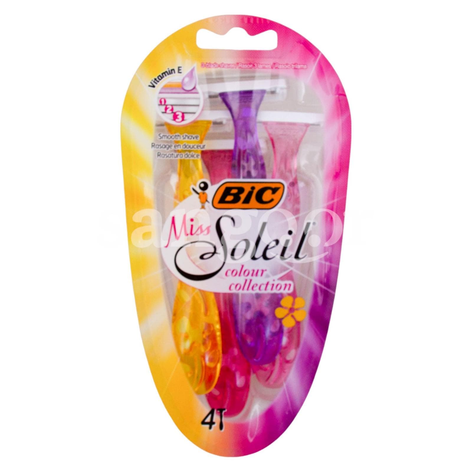 BIC Miss Soleil Rasoirs Jetables Lot de 4