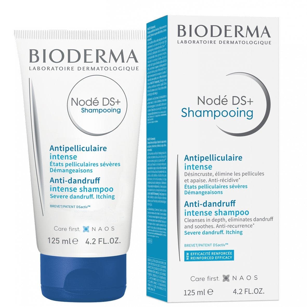 BIODERMA Nodé DS+ Shampooing Antipelliculaire intense 125 ML