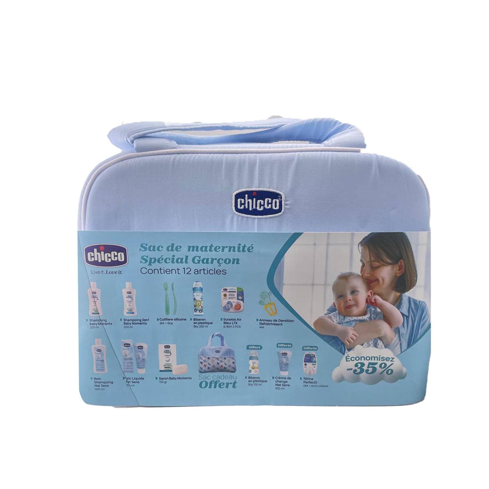 CHICCO Sac Maternité Bleu
