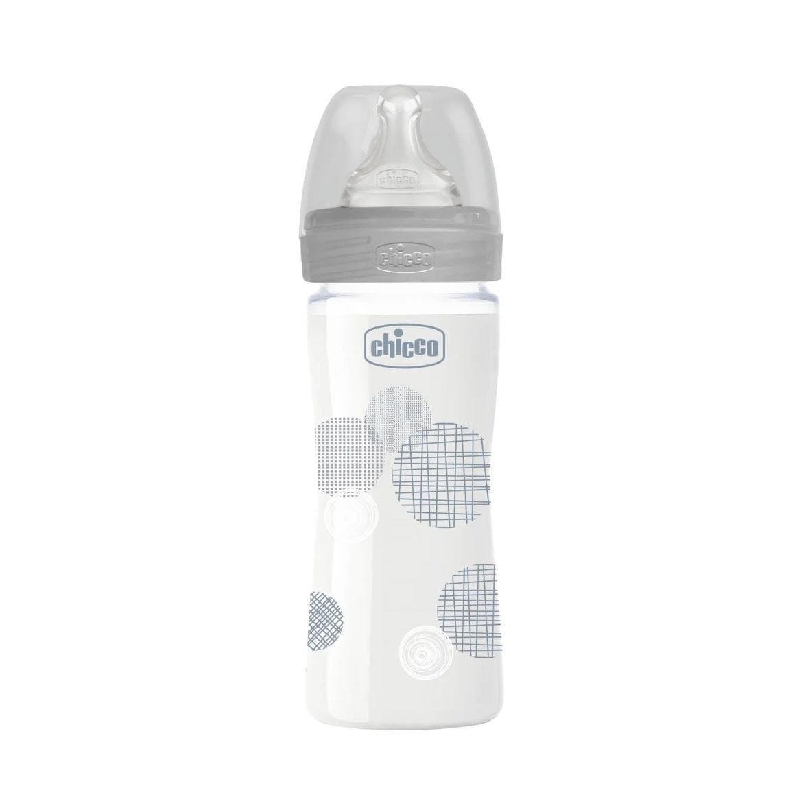 CHICCO Biberon Well-Being En verre Unisexe 0m+