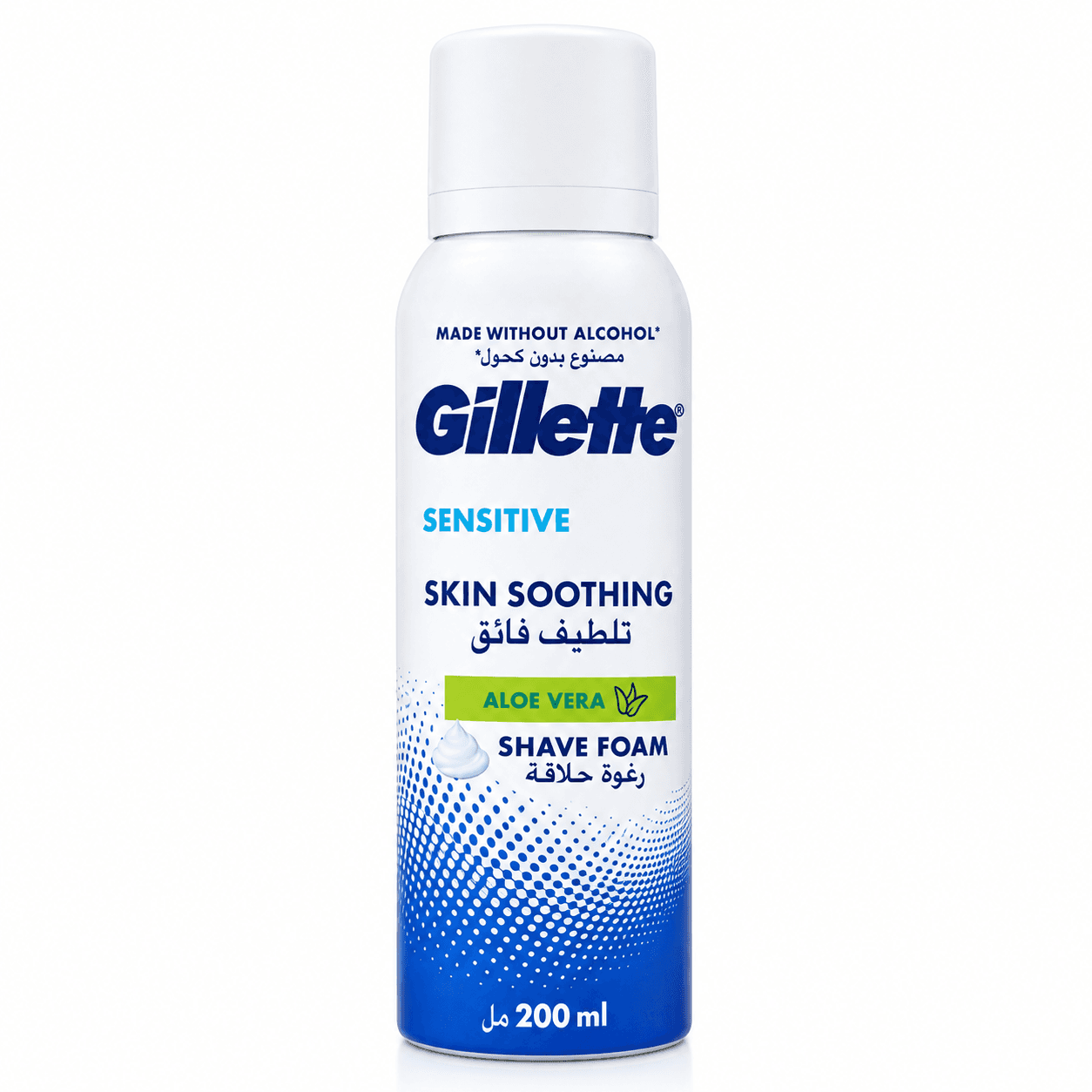 GILLETTE Sensitive Mousse à Raser 200 ML