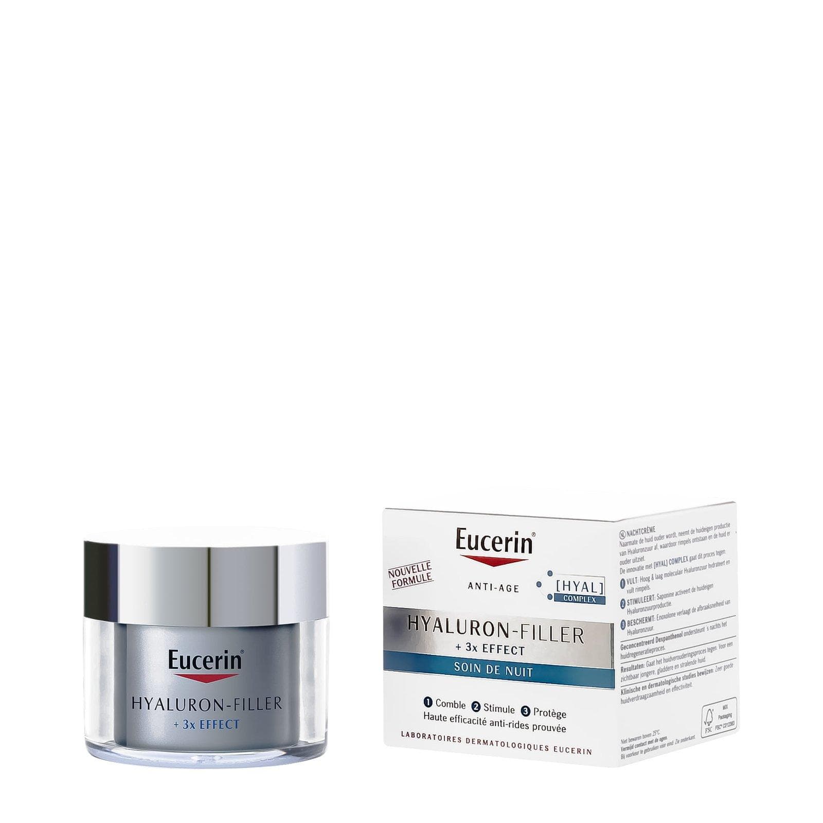EUCERIN Hyaluron Filler+ 3x Effect Soin De Nuit