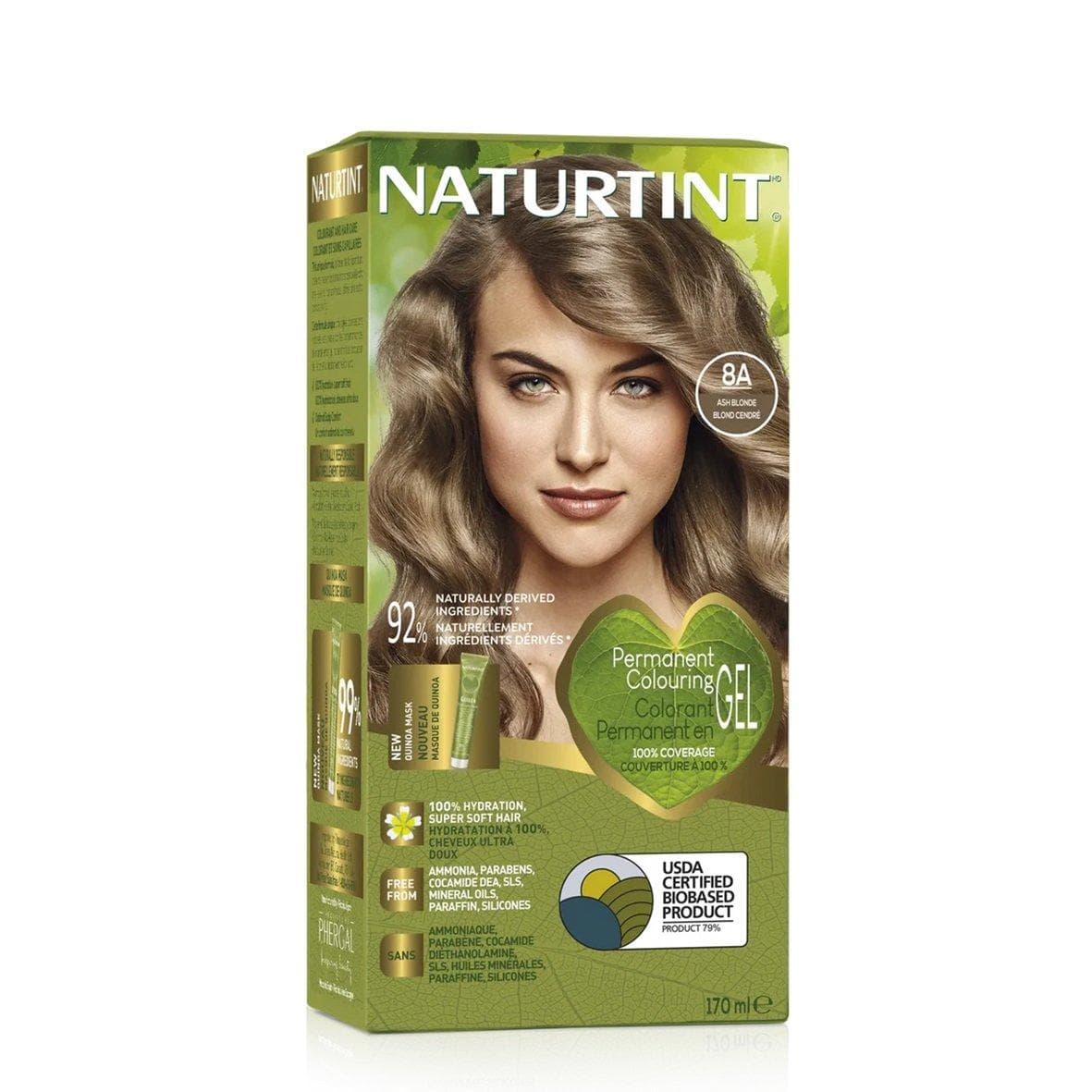 NATURTINT Coloration 8A blond cendré