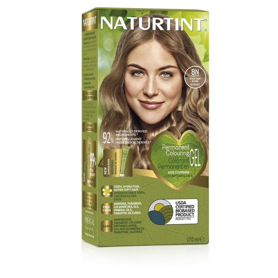 NATURTINT 8N Coloration Blond Blé
