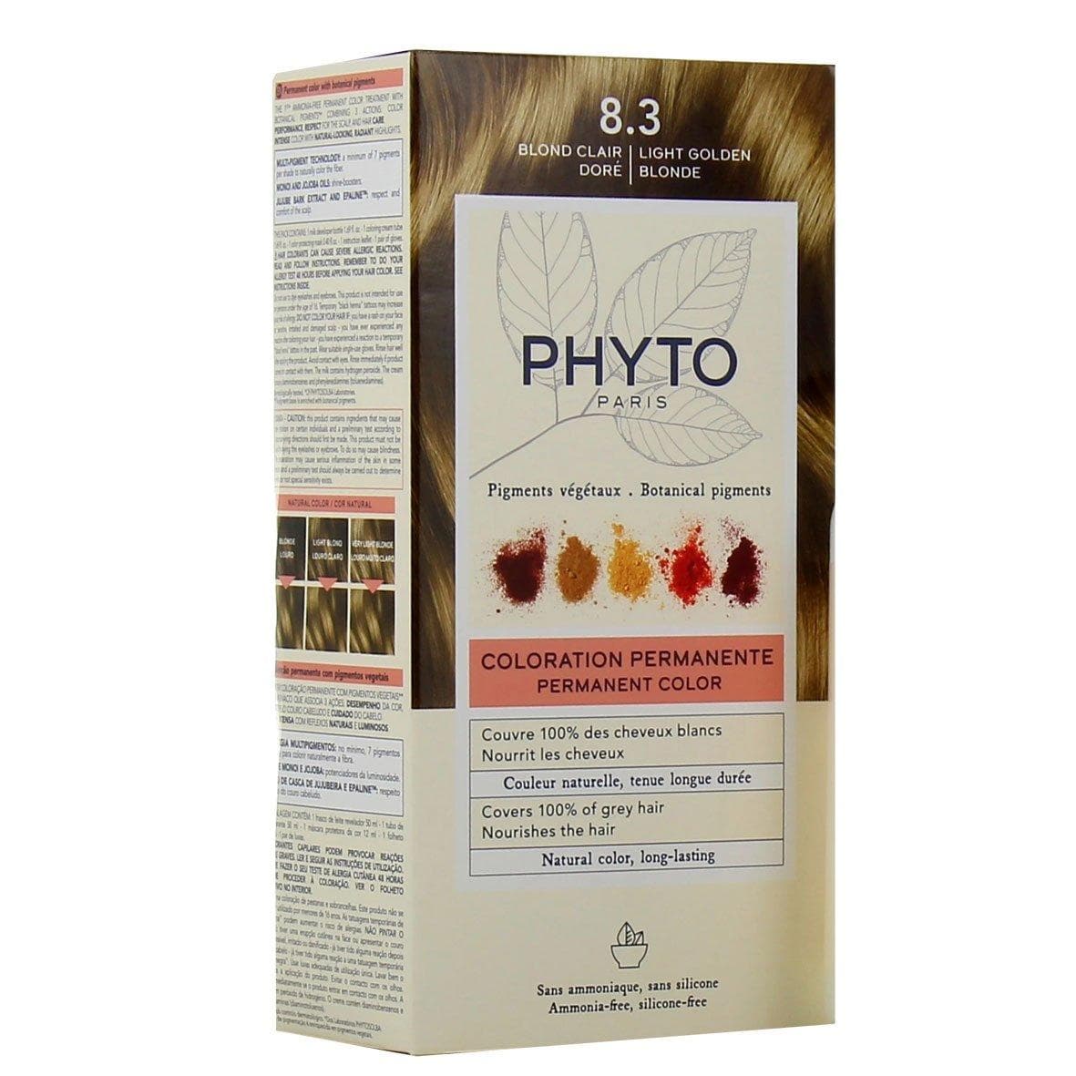 PHYTO Color 8.3 Light Golden Blonde