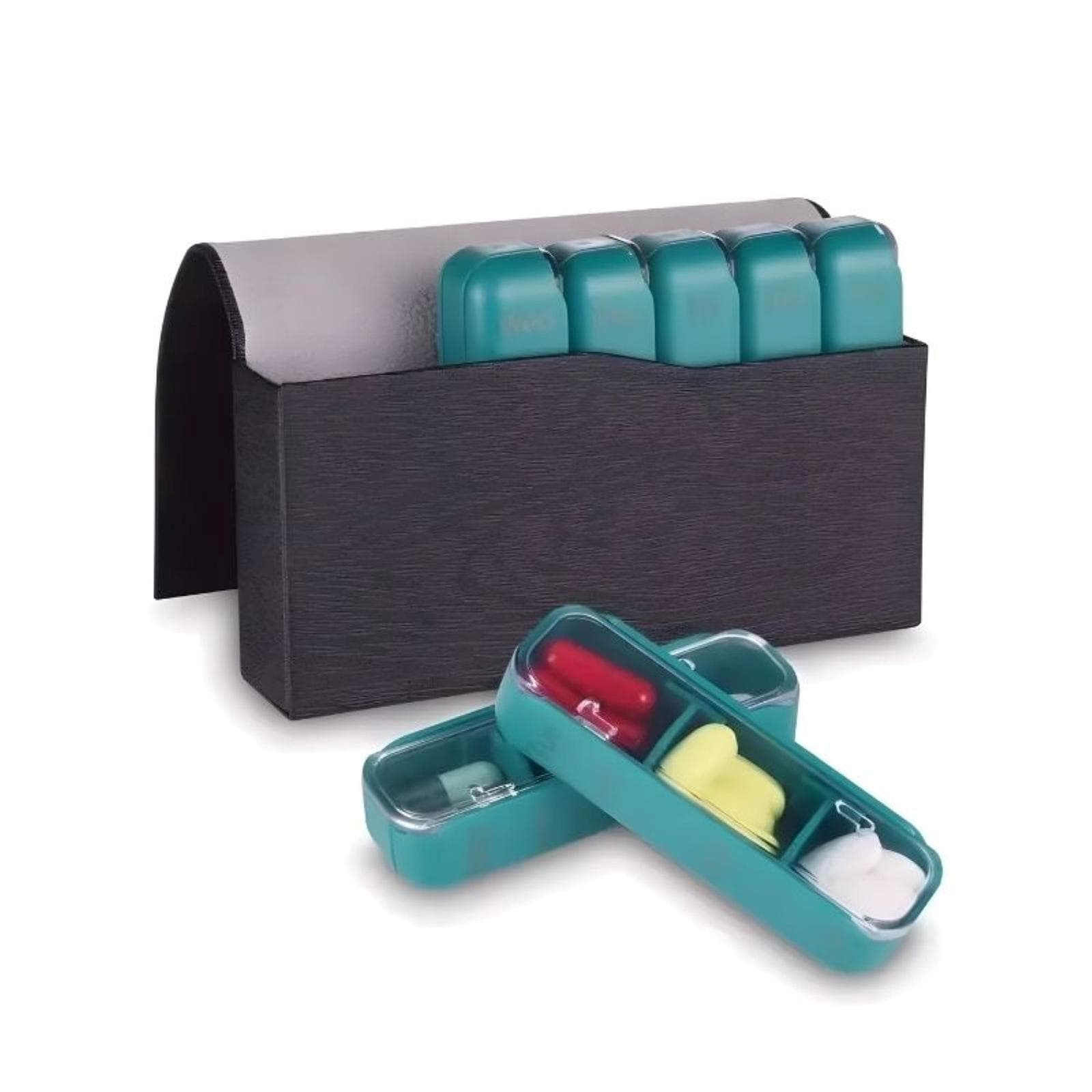 ANYCARE Pilulier Mini Book Noir