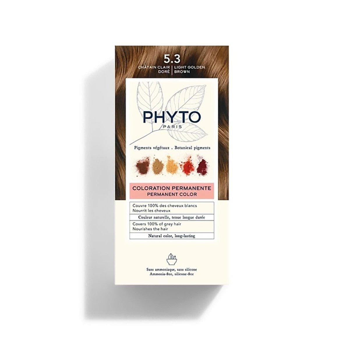 PHYTO Color 5.3 Chatain Clair Doré