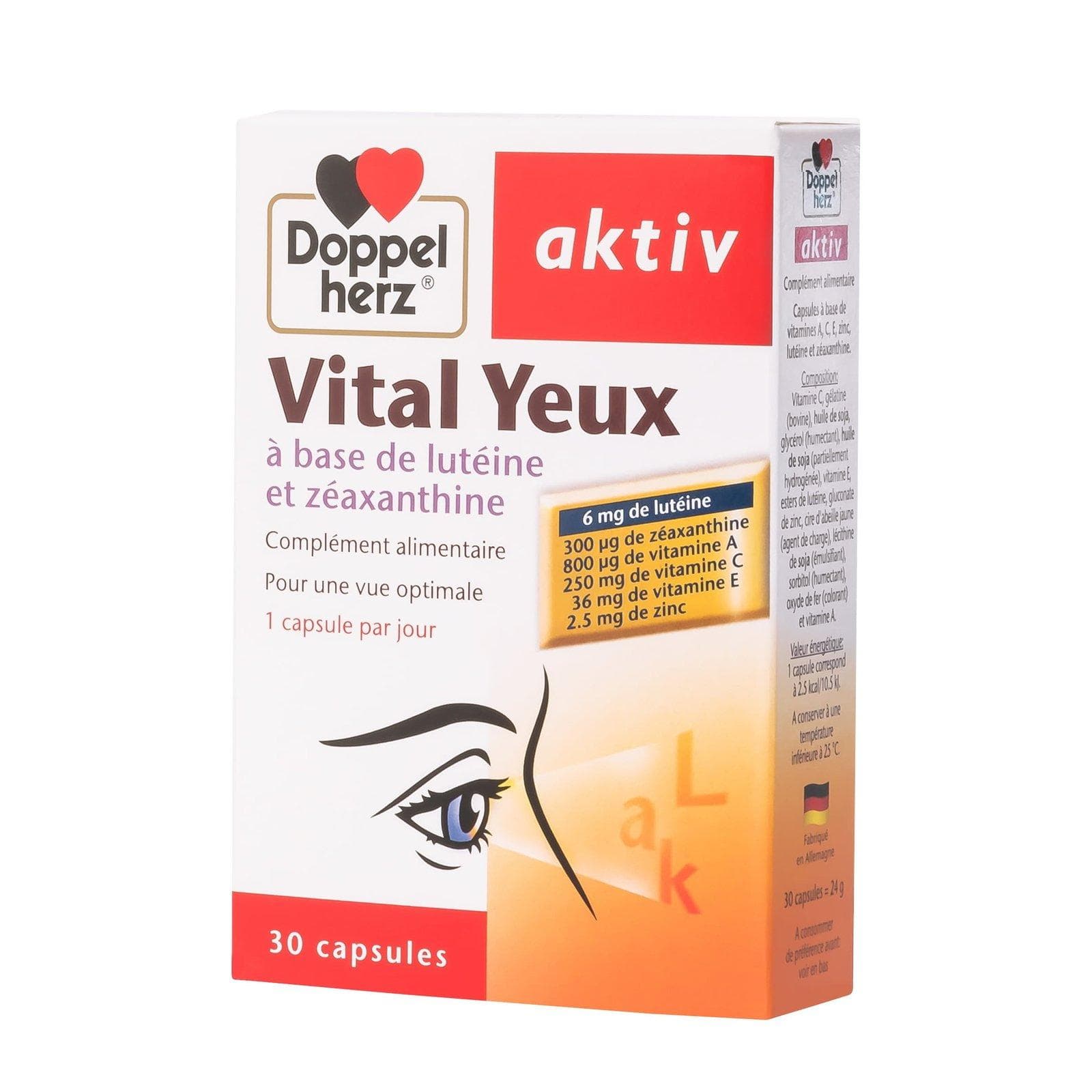 DOPPEL Herz Aktiv Vital Yeux