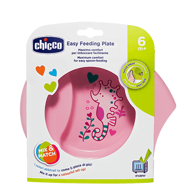 CHICCO Assiette Easy Feeding 6m+