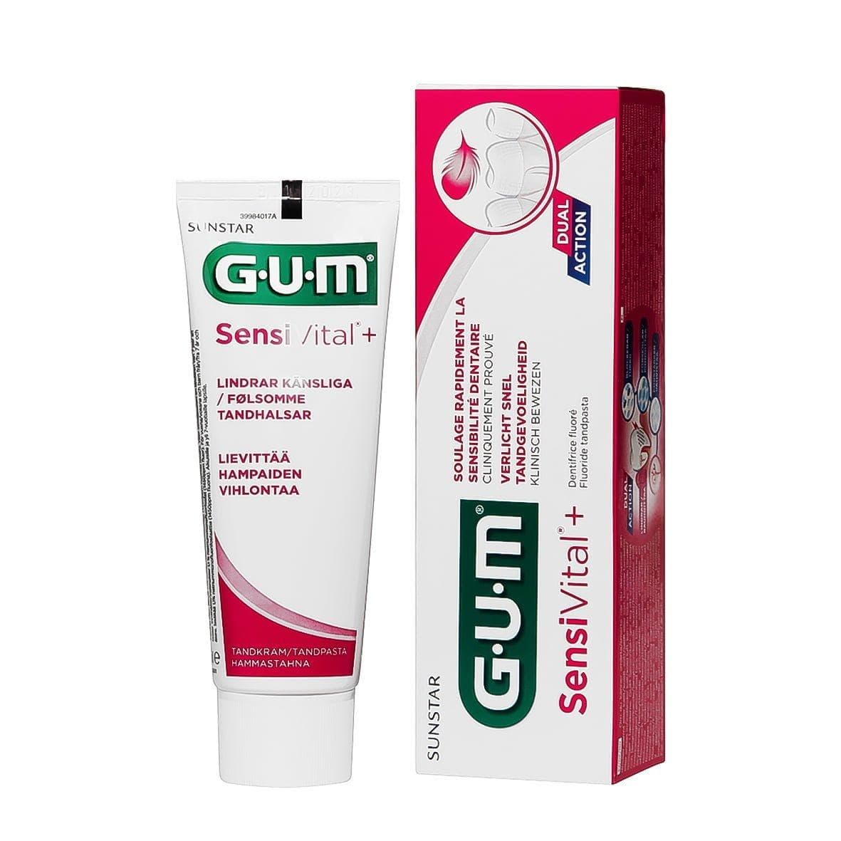 GUM Dentifrice Sensivital +