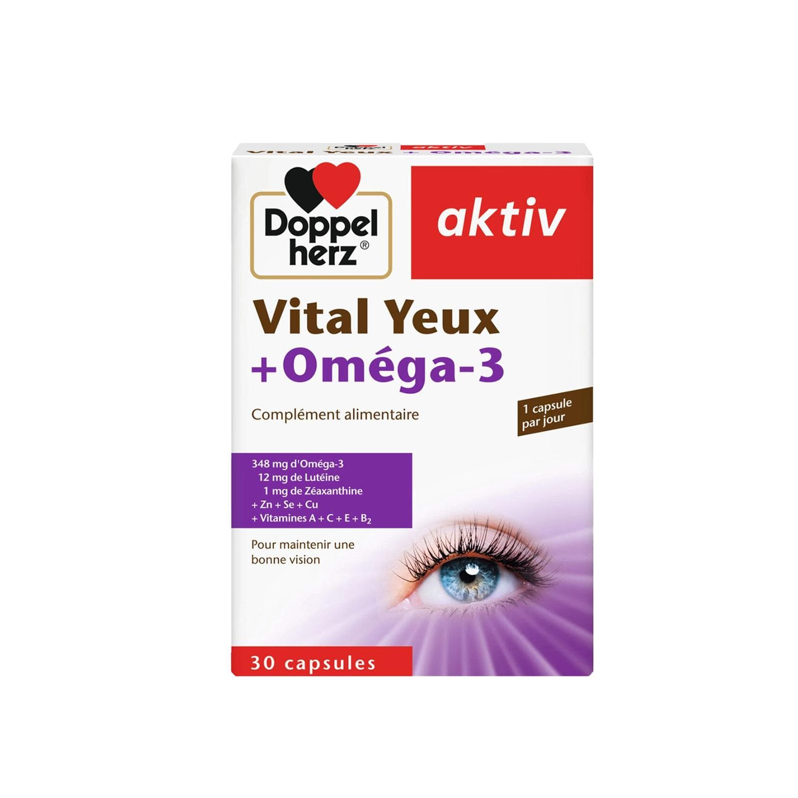 DOPPEL HERZ Aktiv Vital Yeux Oméga 3