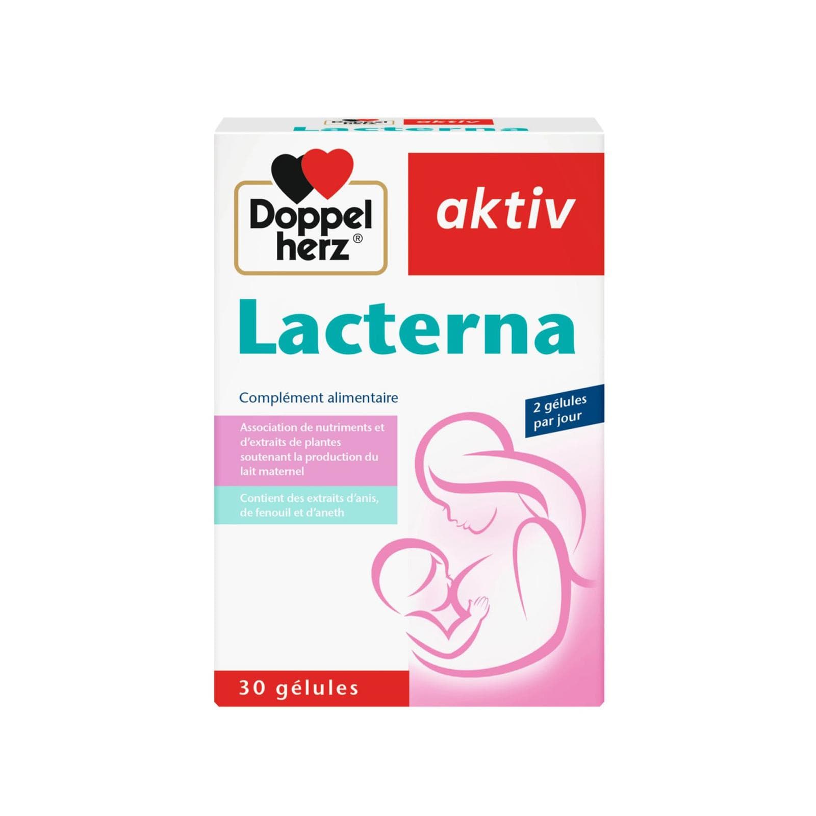 DOPPEL HERZ Aktiv Lacterna 30 Gélules