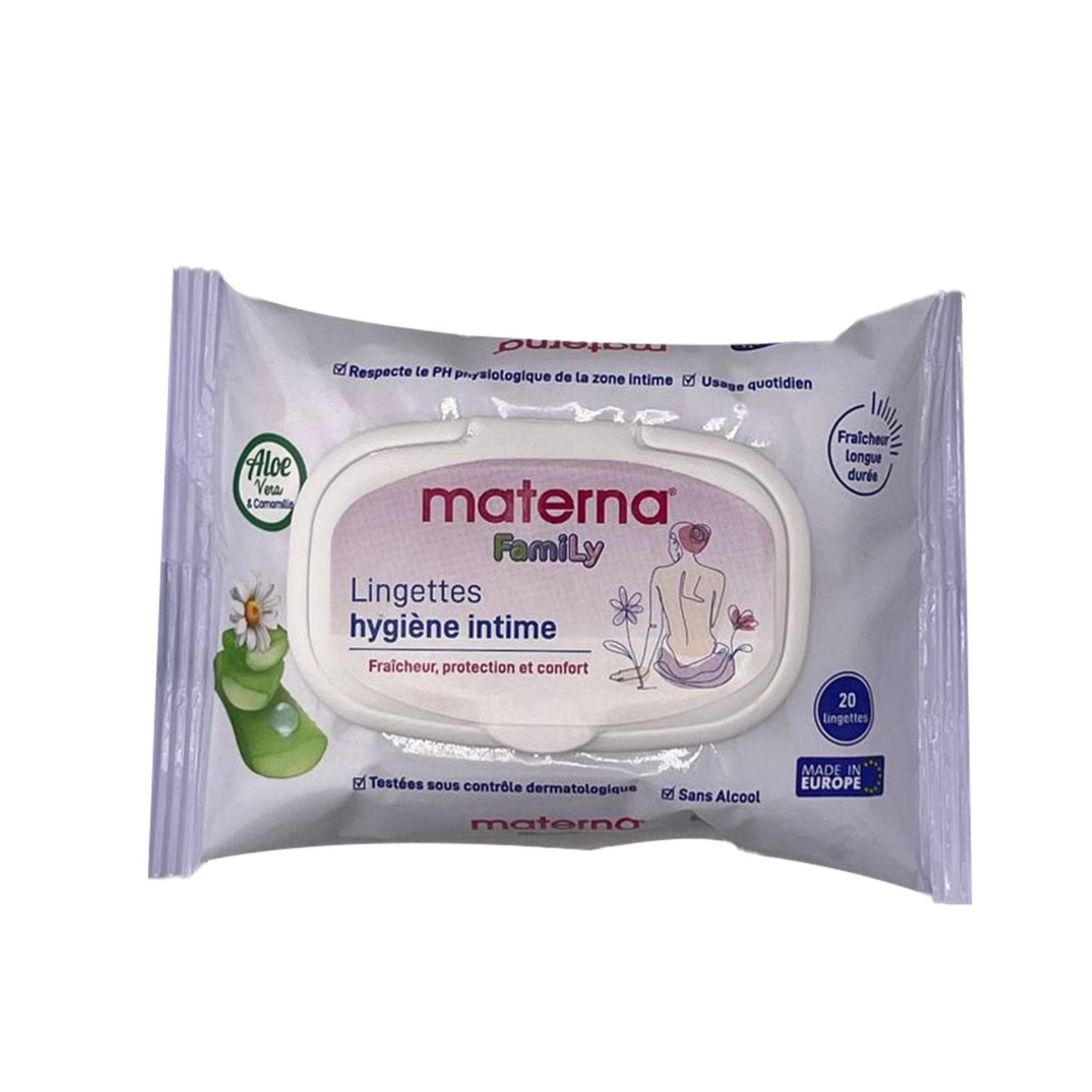 MATERNA Lingettes Intime