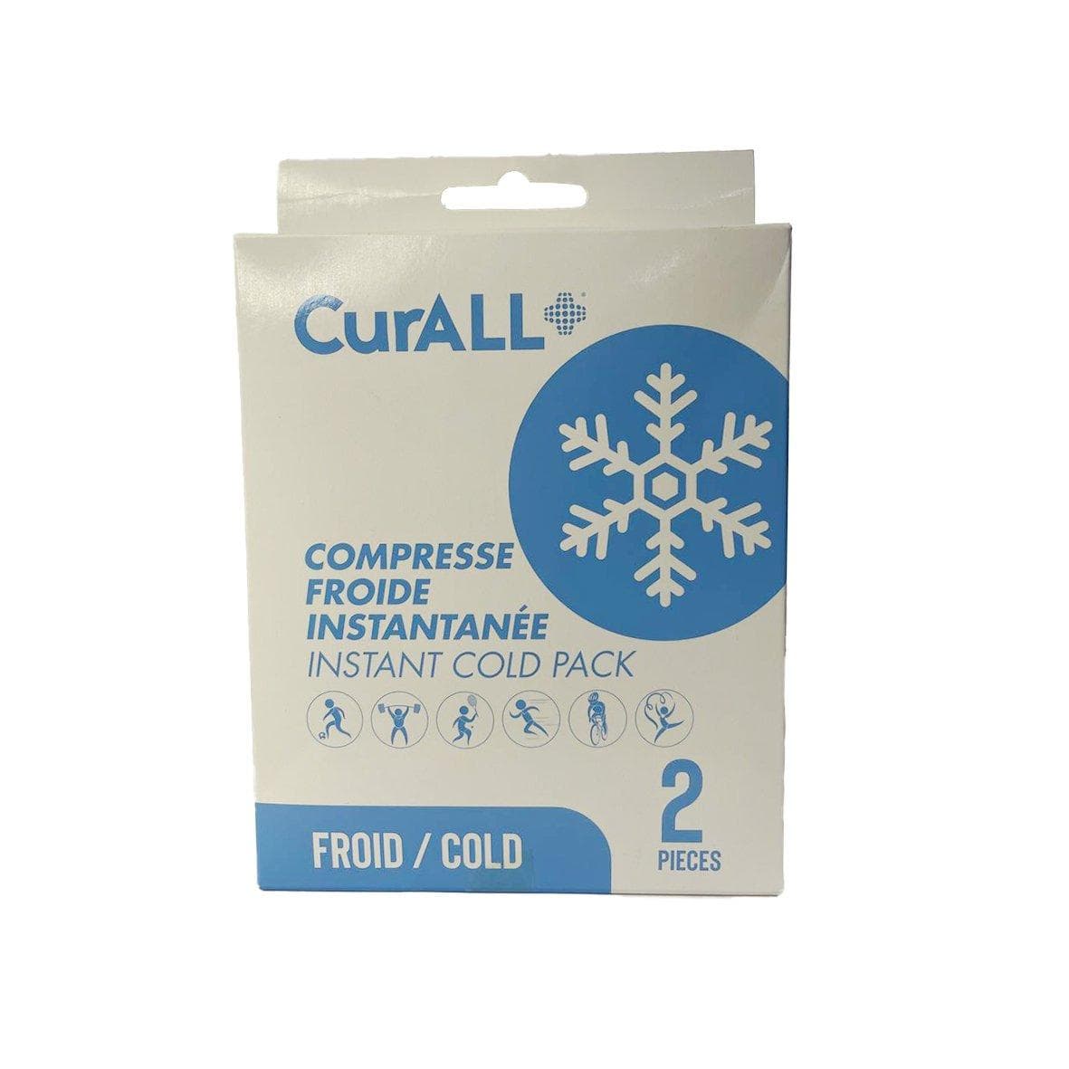 CURALL Compresse Froide Instantanée 2 Pièces
