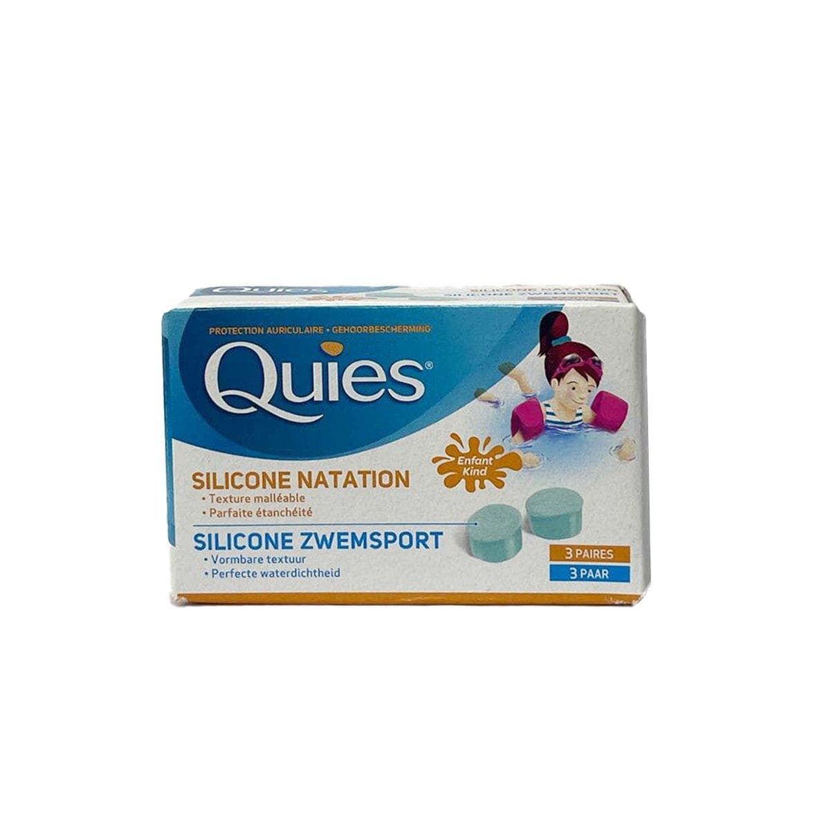 QUIES Protection auditive Silicone Natation Enfant
