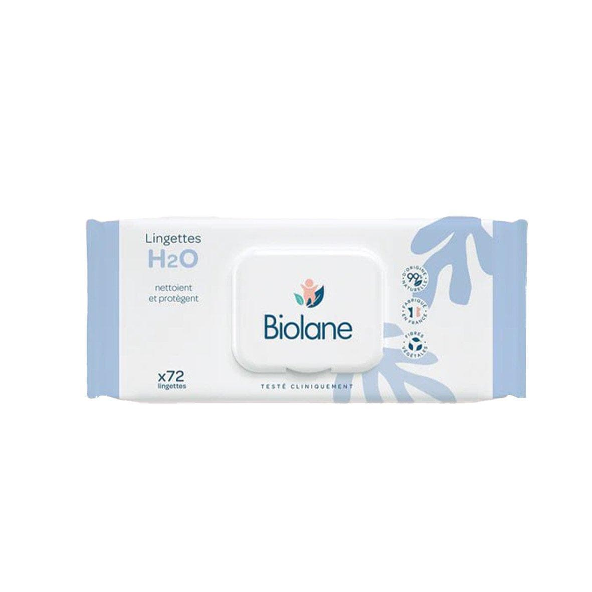 BIOLANE Lingettes H2O