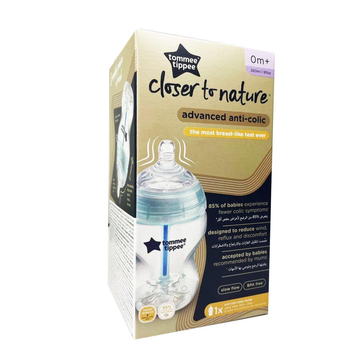 TOMMEE TIPPEE Biberon 260 ML Advanced Anti-colique 0m+