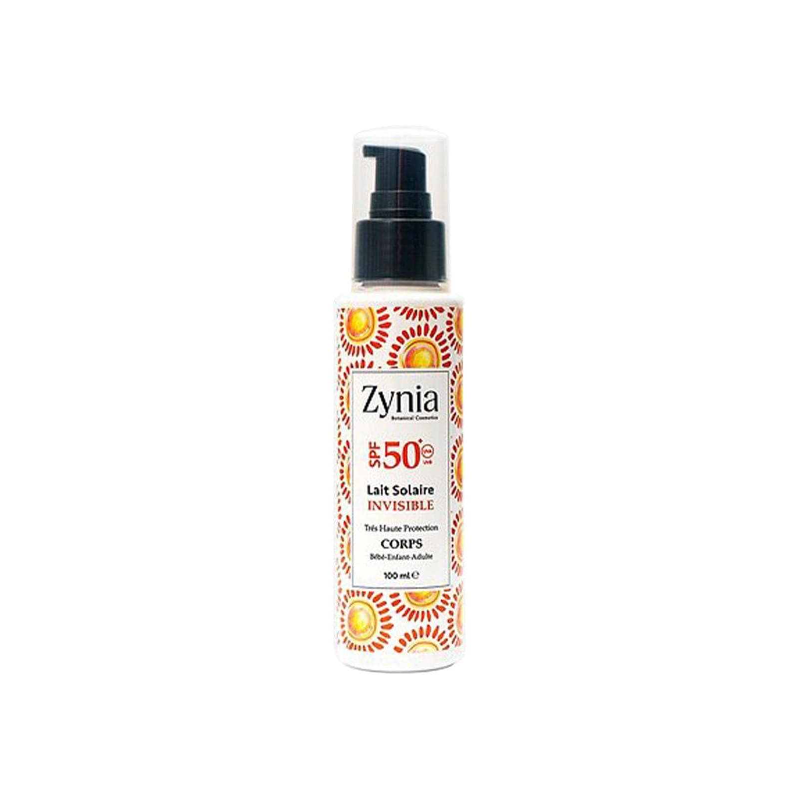 ZYNIA Lait Solaire Invisible SPF 50+