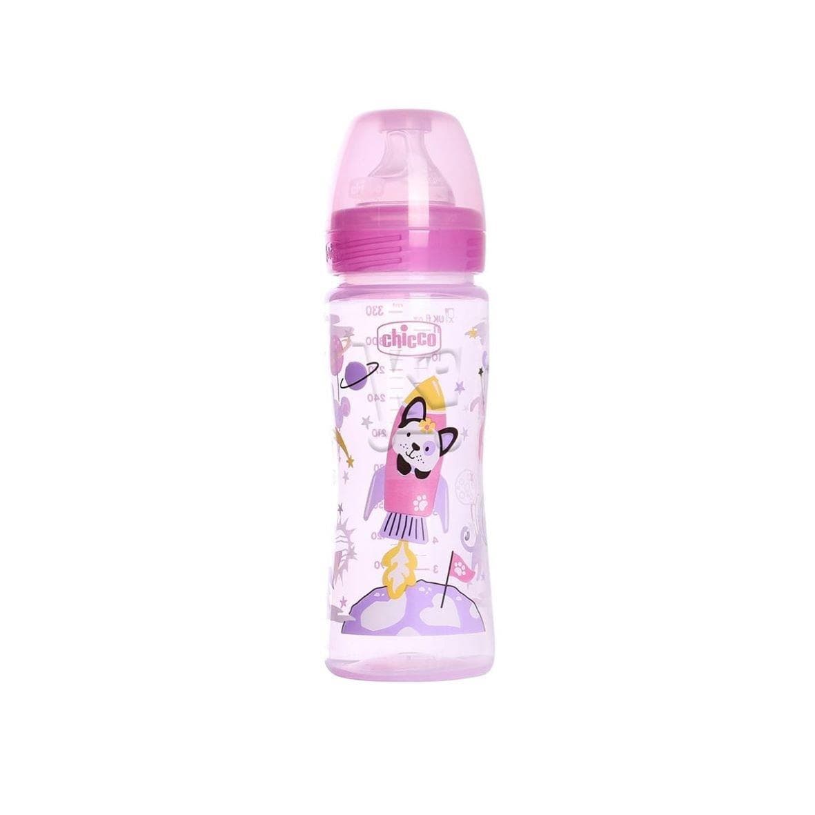 CHICCO Biberon Wellbeing 330 ml 4m+