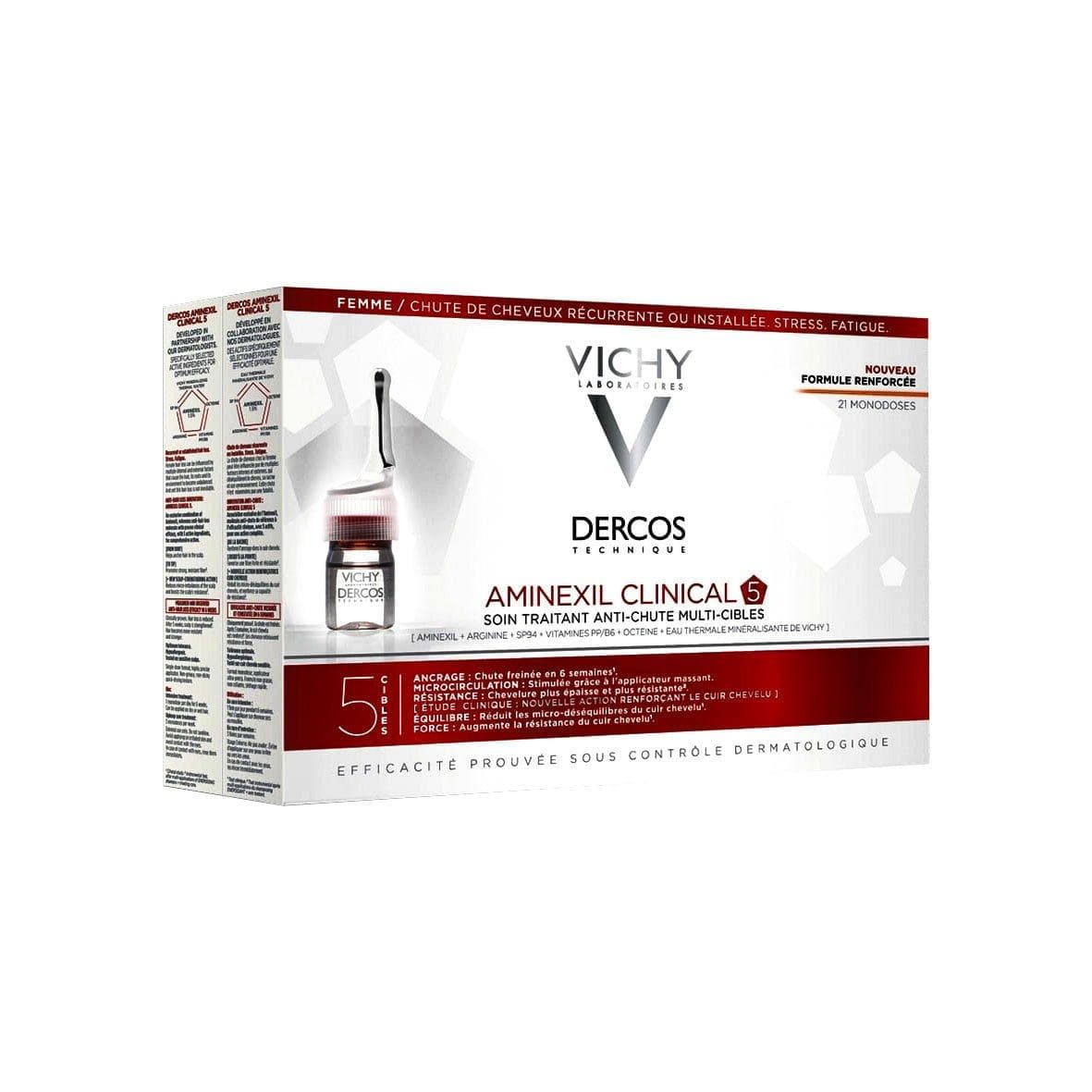 VICHY Dercos Aminexil Clinical 5 Femme
