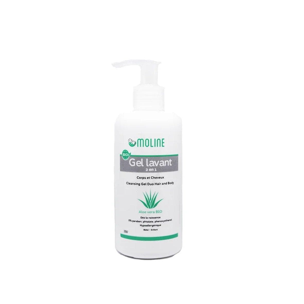 MOLINE Gel Lavant 2en1 250 ML