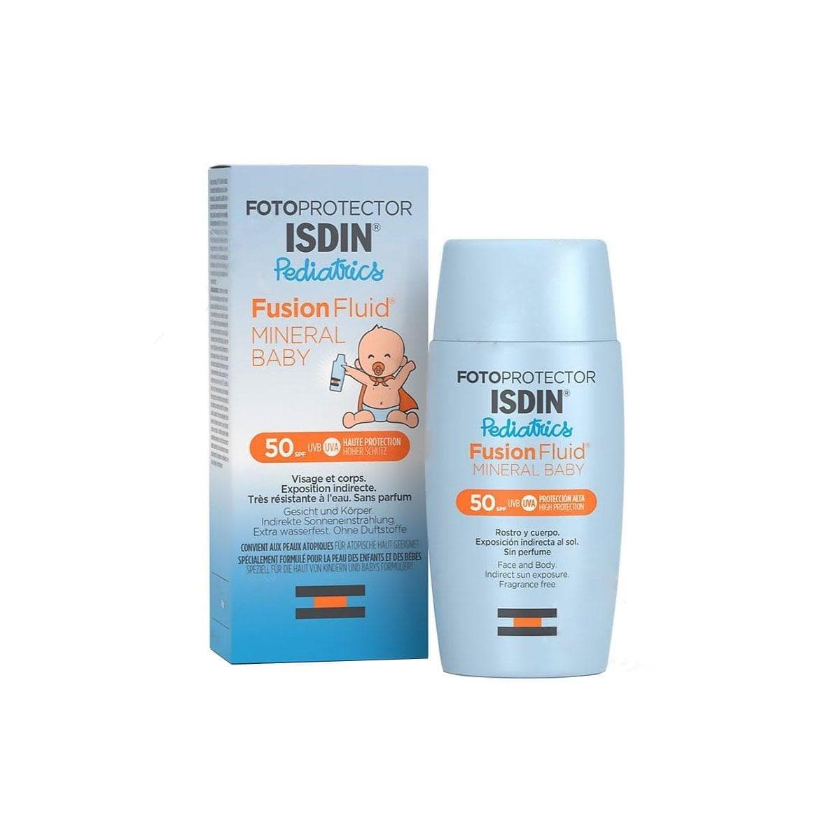 ISDIN Fotoprotector Pédiatrics Fusion Fluid Mineral SPF 50