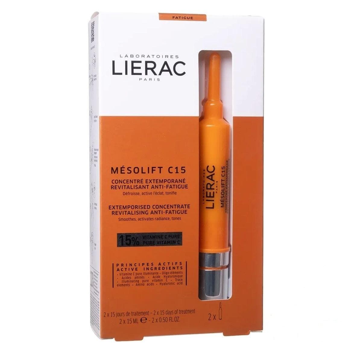 LIERAC Mésolift C15 Concentré Extemporané