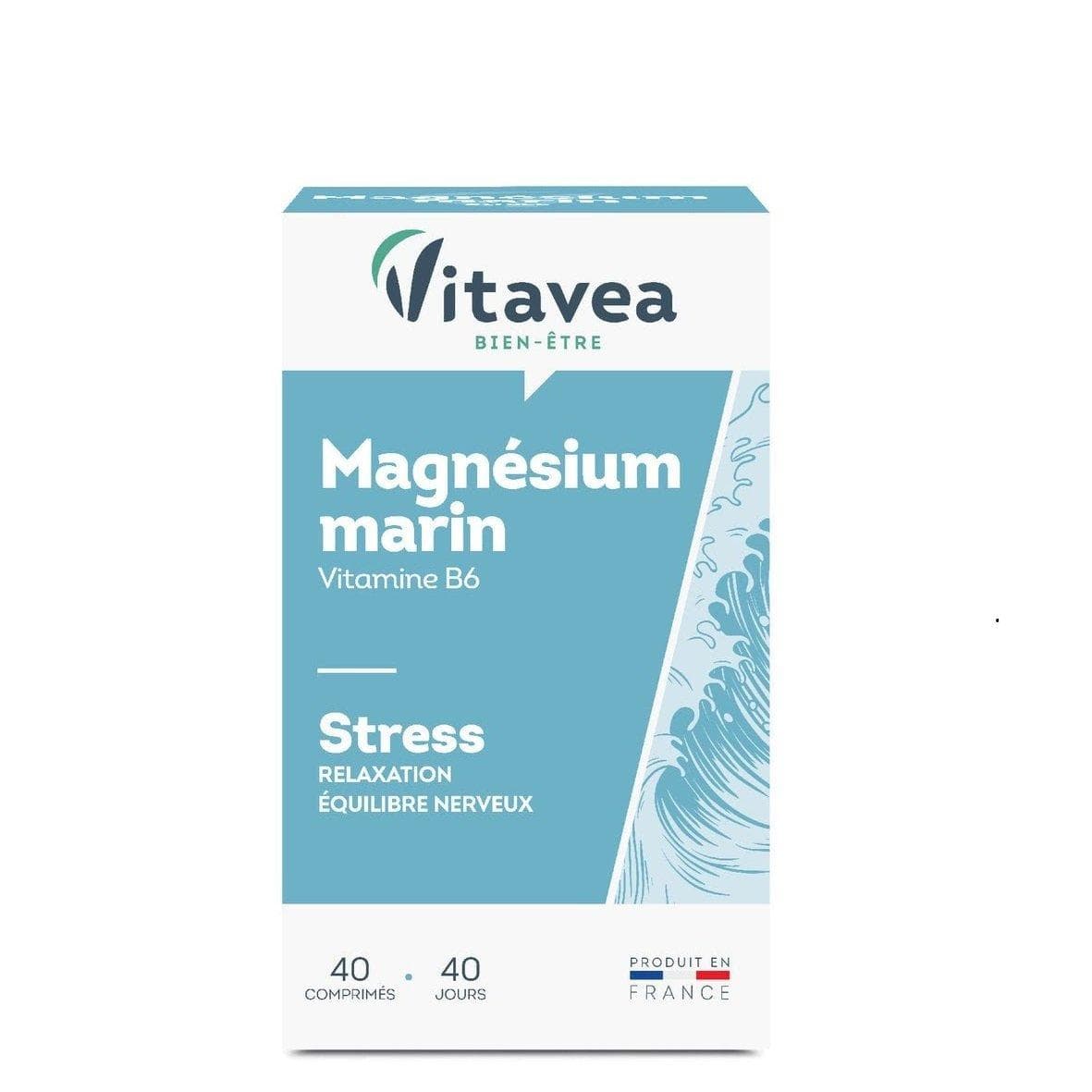 VITAVEA Magnésium Marin 40 Comprimés