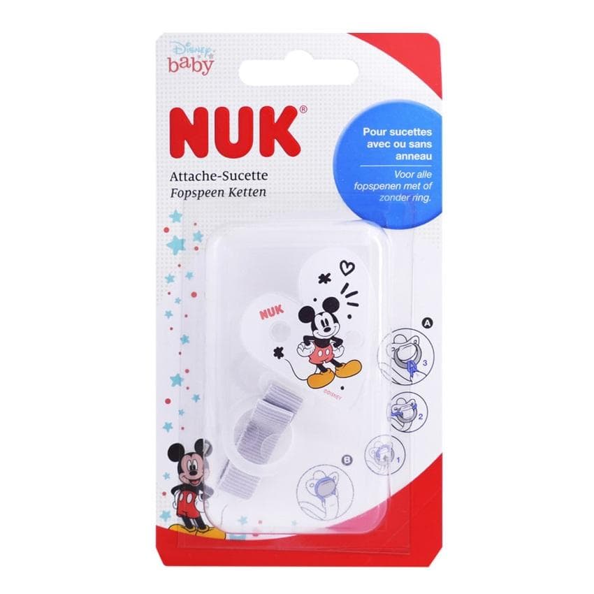 NUK Attache Sucette Mickey