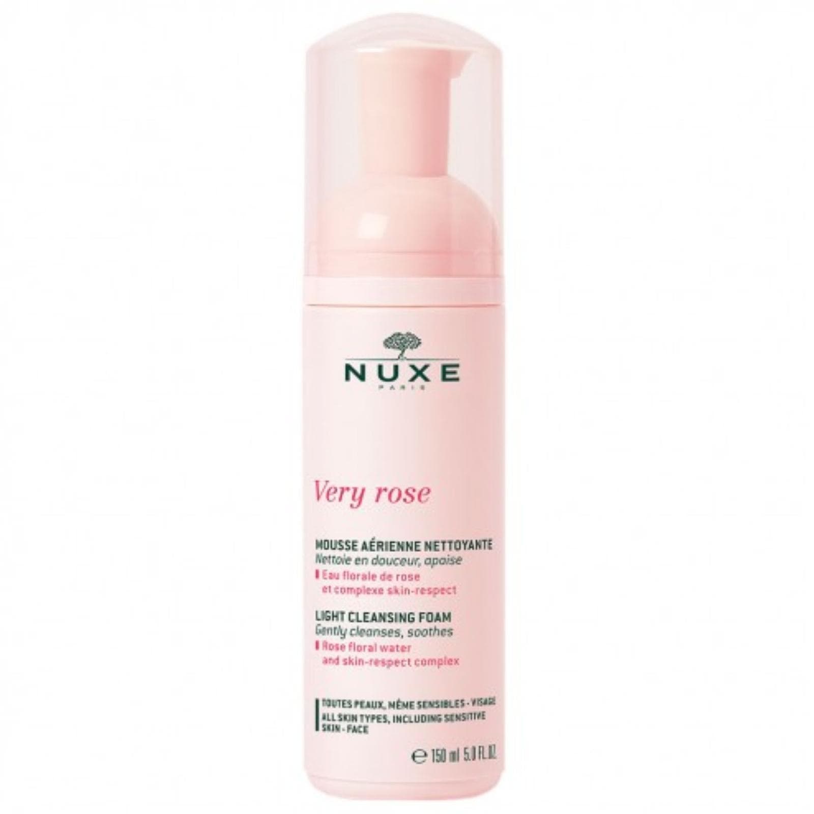NUXE Very Rose Mousse Aérienne Nettoyante