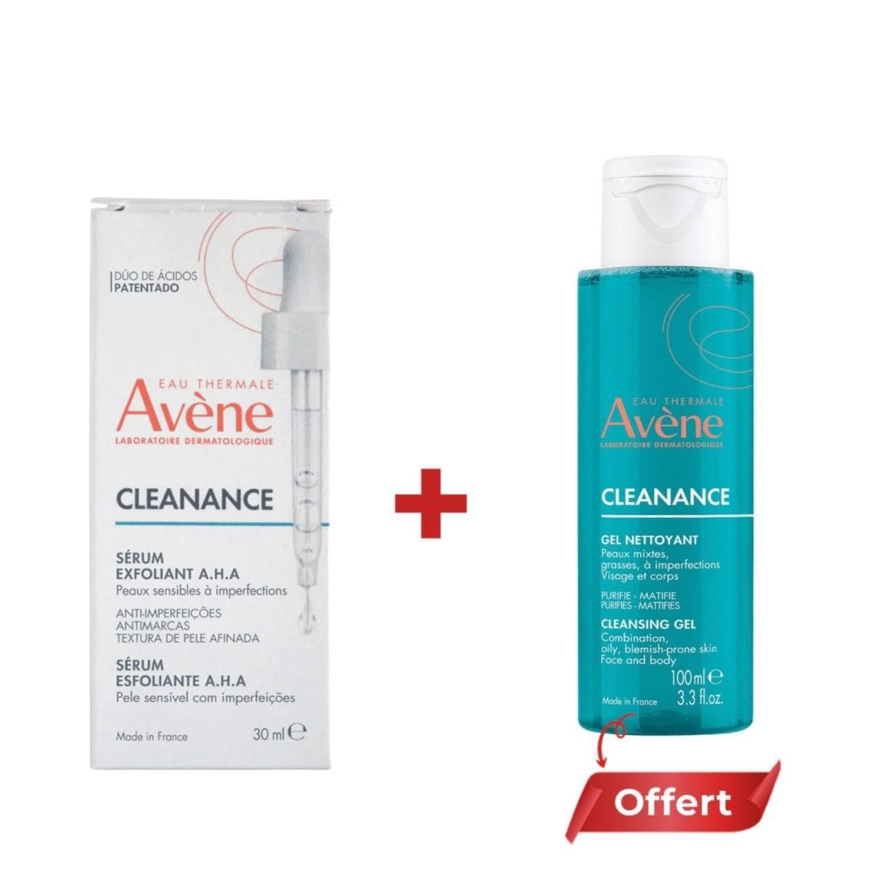 AVENE Pack Cleanance Sérum Exfoliant AHA