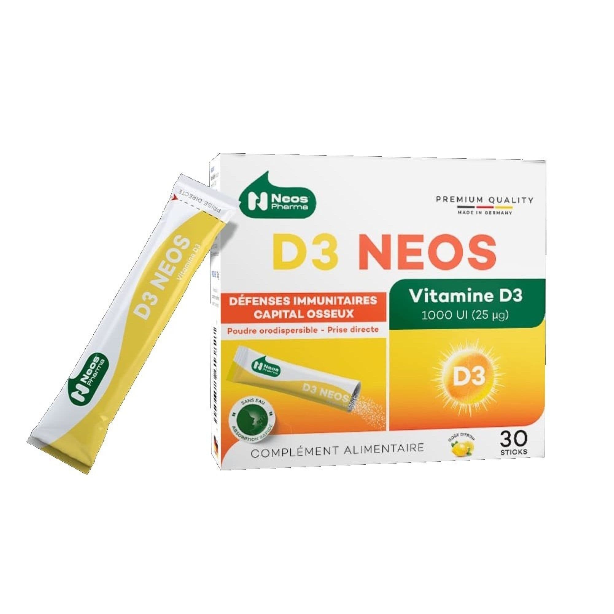 NEOS PHARMA D3 Neos 30 Sticks
