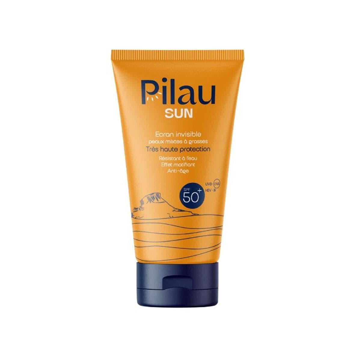 PILAU Sun Ecran Solaire Invisible SPF 50+